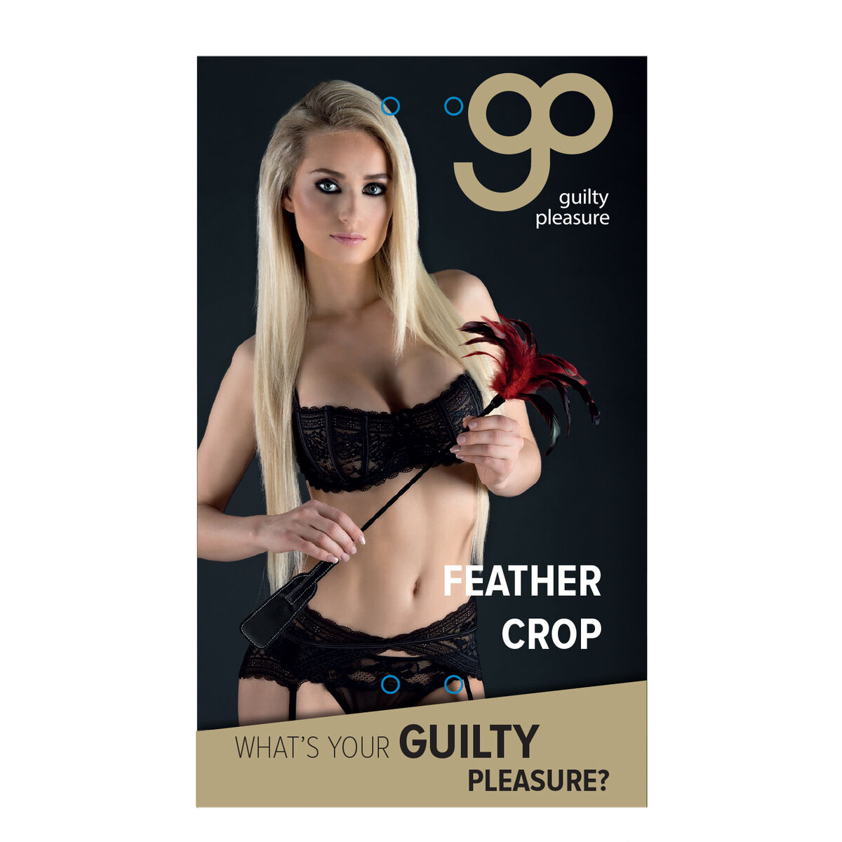 Espanador de Plumas Guilty Pleasure Blaze Vermelho